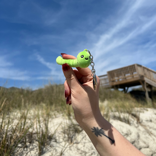 wormy keychain!